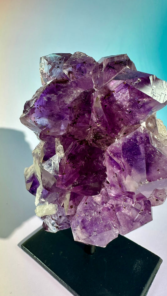 Amethyst Cluster on Stand – Option A