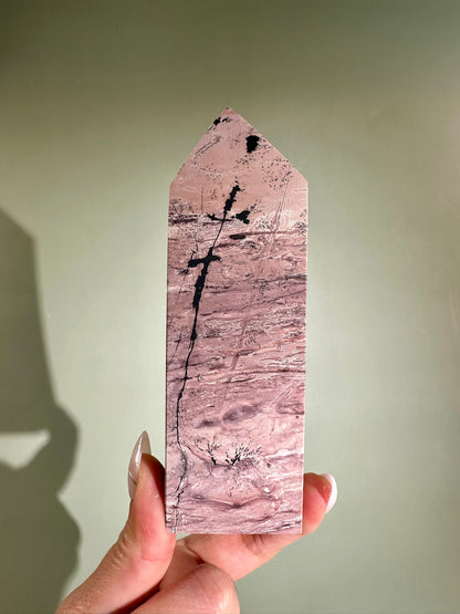 Pink Picture Jasper Tower – Option D