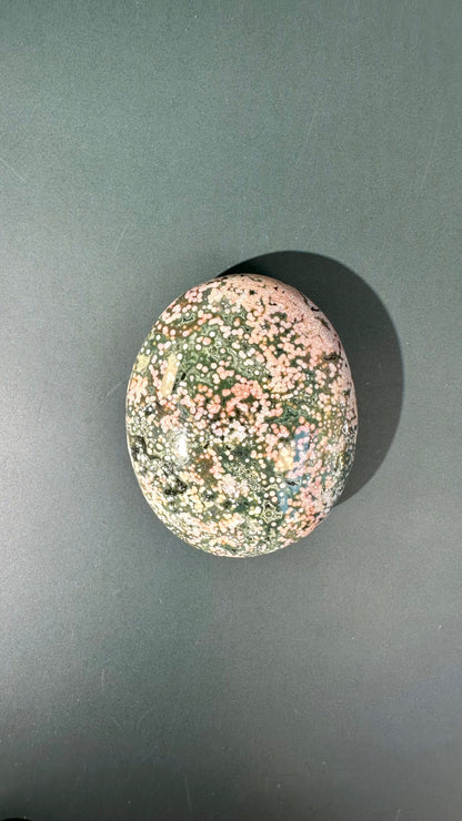 Ocean Jasper Palm Stone – Option A