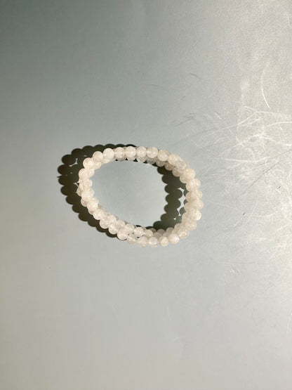 6mm Moonstone Beaded Bracelet | Divine Feminine & Intuition Energy