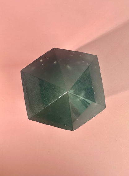 Large Peruvian Snowflake Angelite Tower - A