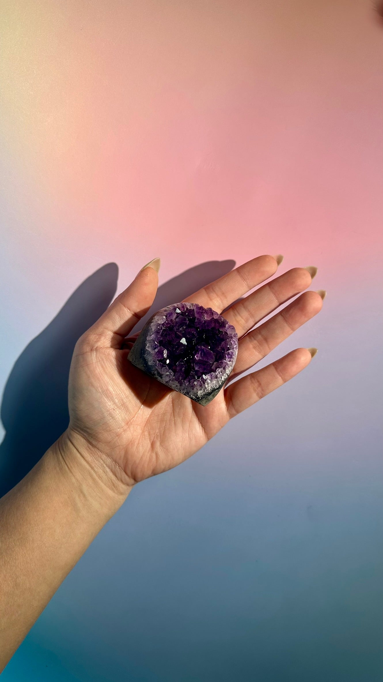 Small Uruguayan Amethyst Cut Base – Option B