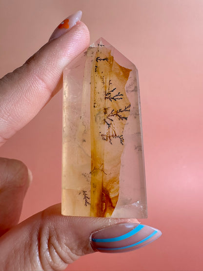 Dendritic Quartz Tower – Option I | Clarity, Wisdom & Earth Energy
