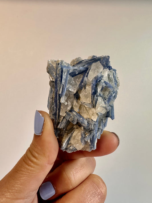 Kyanite in Quartz Cluster - Option  E