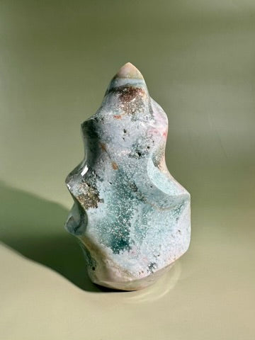 Sea Jasper Flame - A