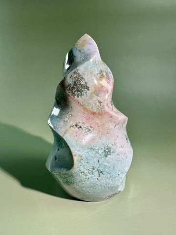 Sea Jasper Flame - A