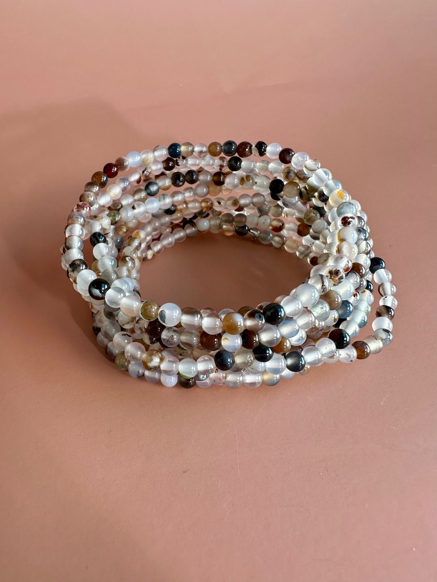 4mm Botswana Agate Bracelet