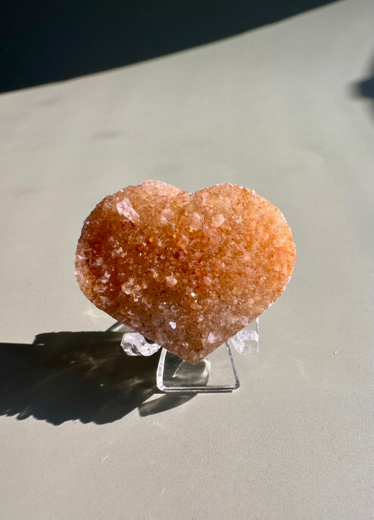 You Pick - Small Druzy Amethyst Heart