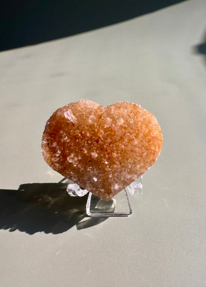 You Pick - Small Druzy Amethyst Heart