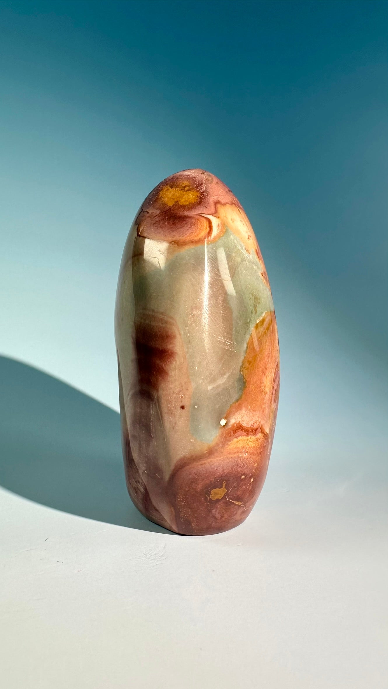 Polychrome Jasper Standing Freeform – Option C