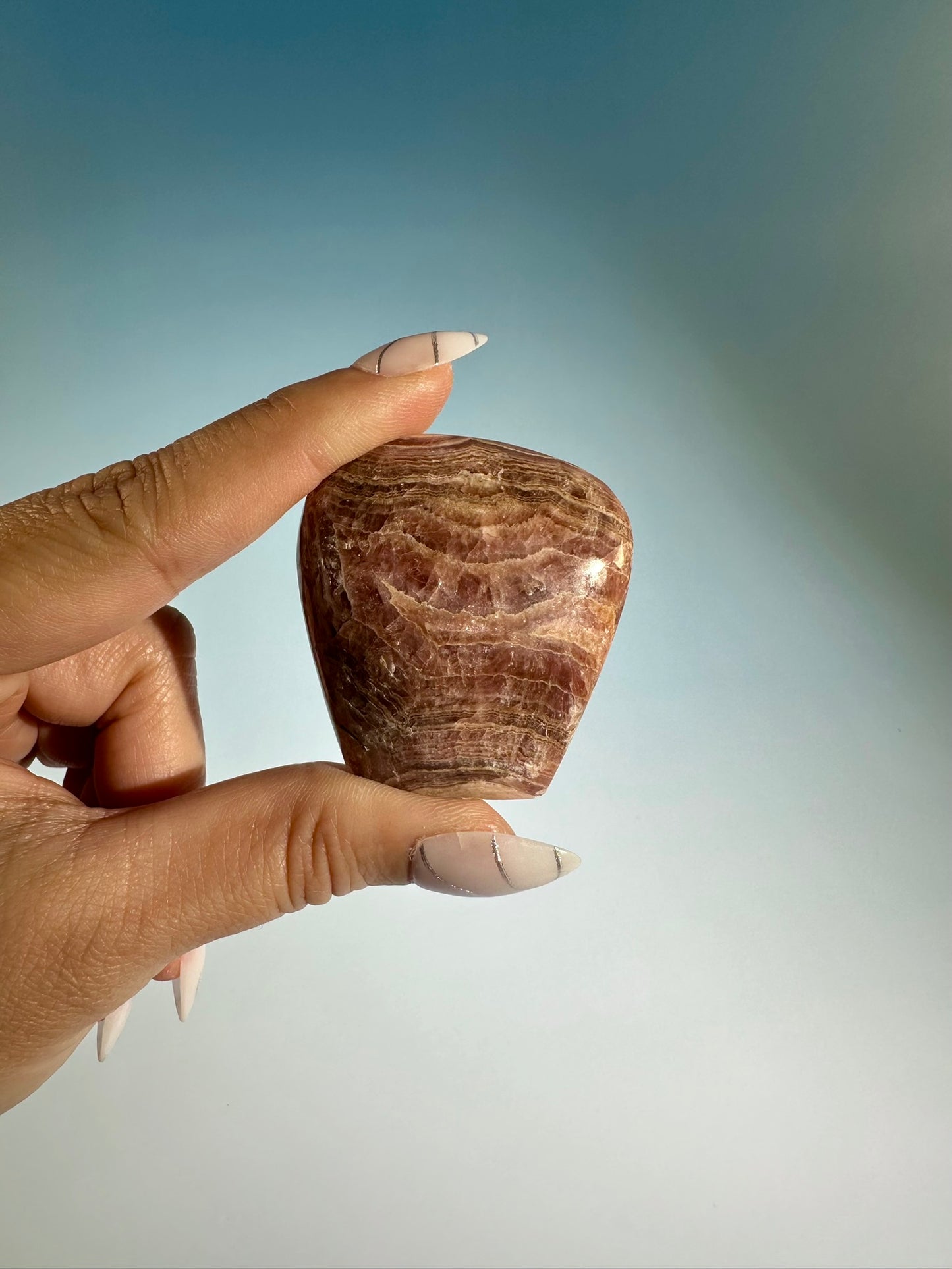 Rhodochrosite Freeform – Option E