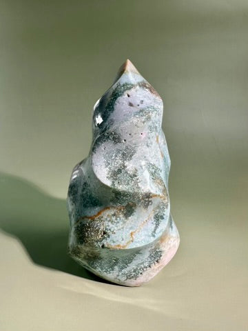 Sea Jasper Flame - A