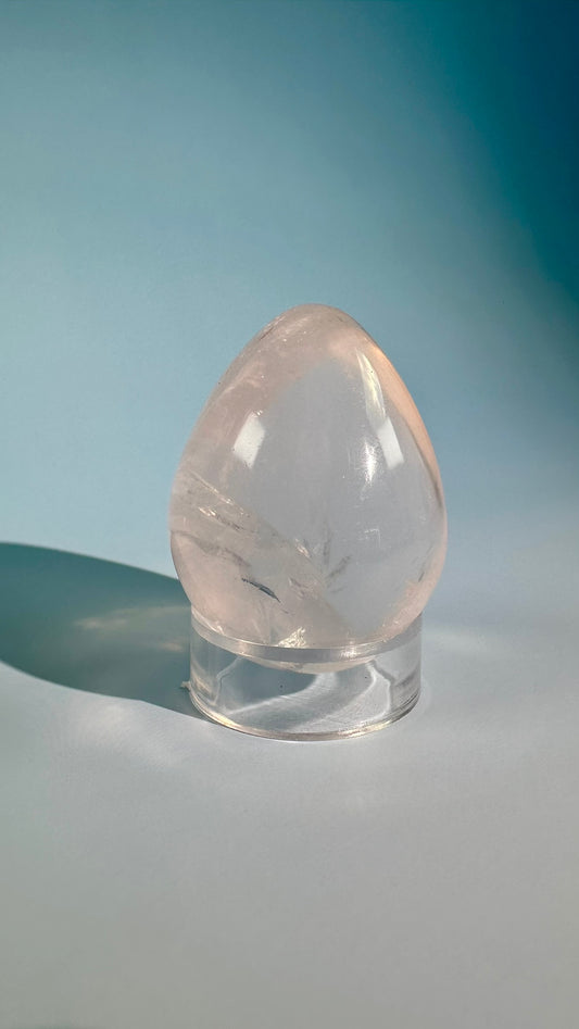 Rose Quartz Egg – Option A