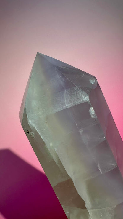 Lavender Fluorite Tower
