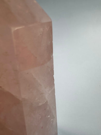 Perfectly Imperfect Rose Quartz Tower Misfit - B