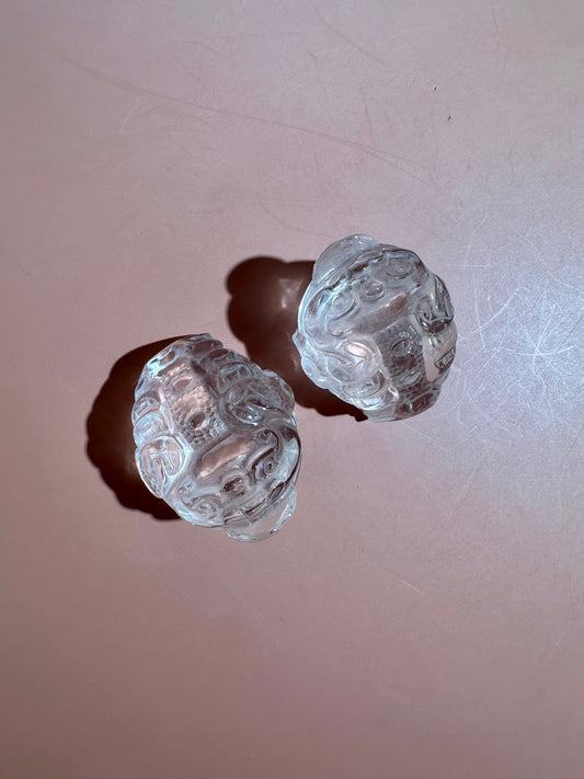 Clear Quartz Money Toad | Intuitively Chosen Prosperity, Clarity & Manifestation Energy