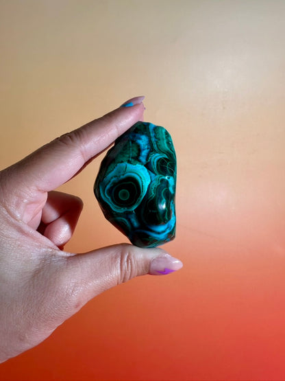 Malachite Chrysocolla Malacolla Polished Specimen Option D | Congo Collector Crystal