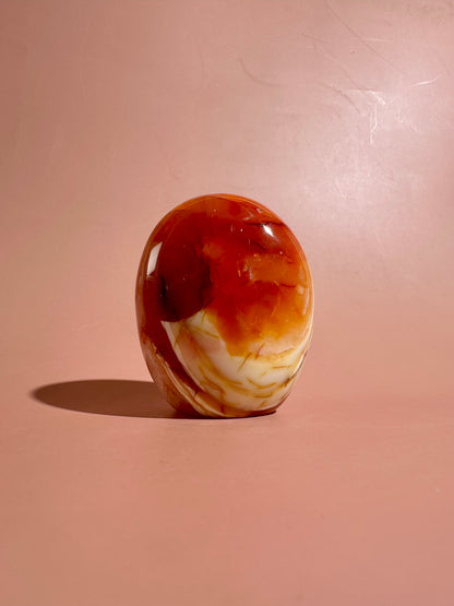 Carnelian Standing Freeform – Option D | Empowerment, Abundance & Confidence Crystal