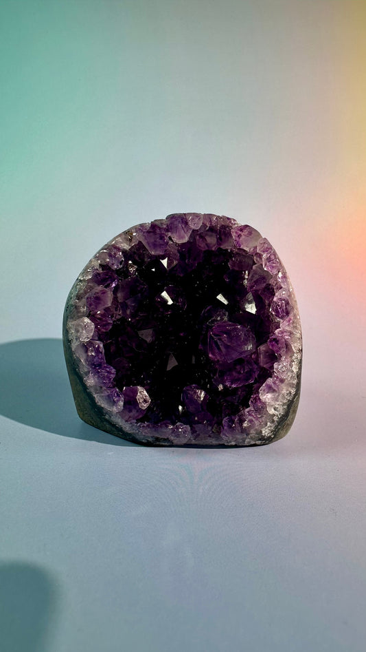 Small Uruguayan Amethyst Cut Base – Option B