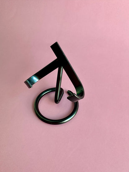 Rainbow Moonstone Moon Carving with Optional Stand