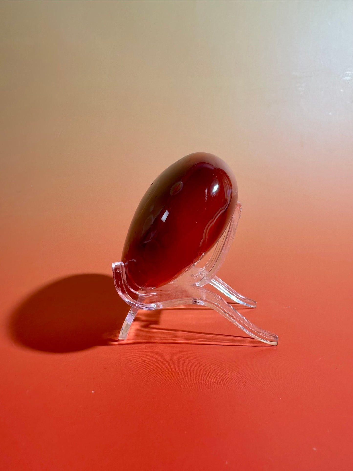 Carnelian Heart – Option B | Joy, Creativity & Positive Energy Crystal