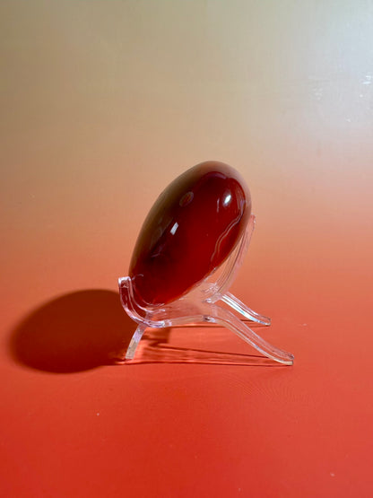 Carnelian Heart – Option B | Joy, Creativity & Positive Energy Crystal