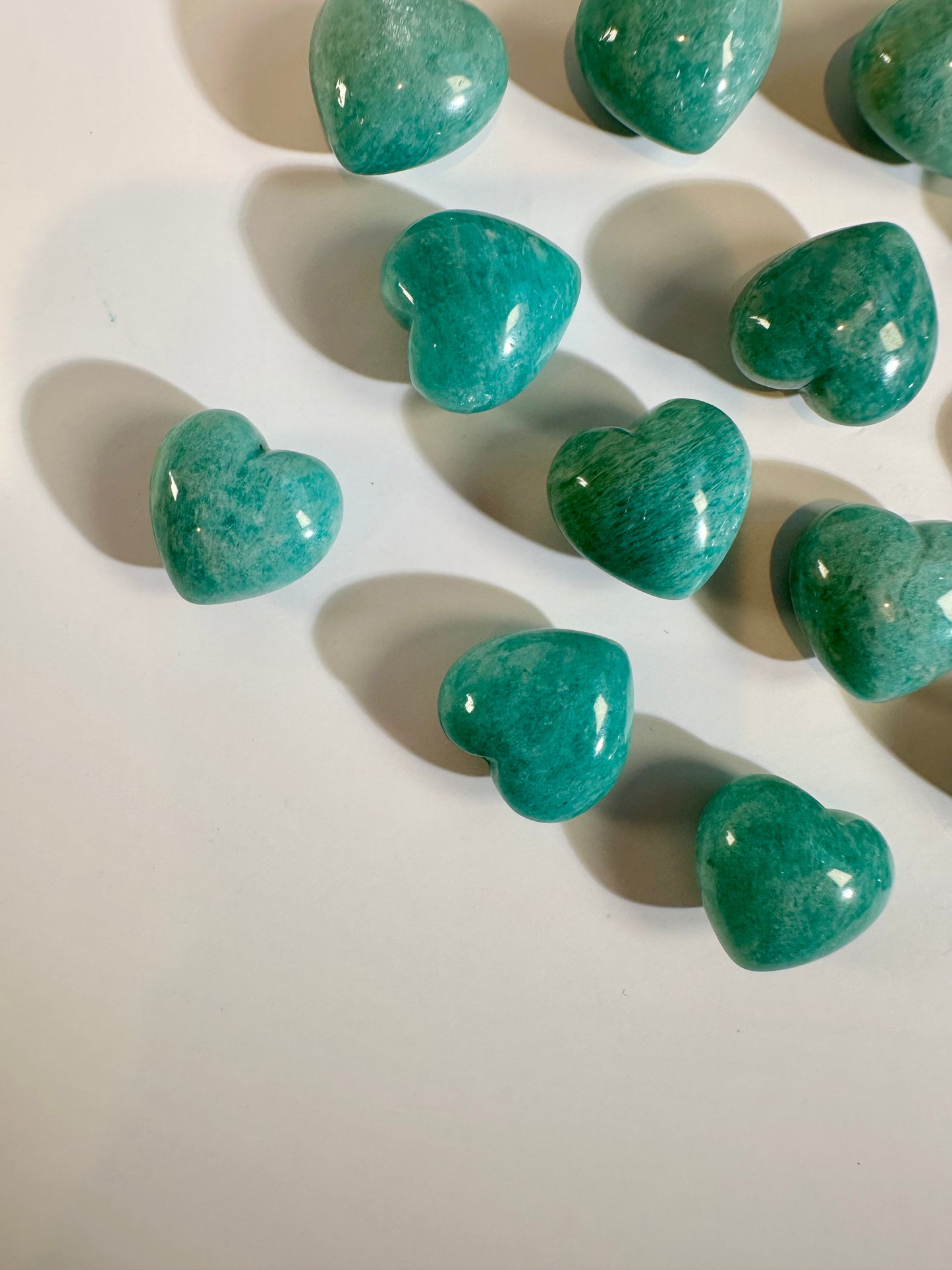 Mini Amazonite Heart