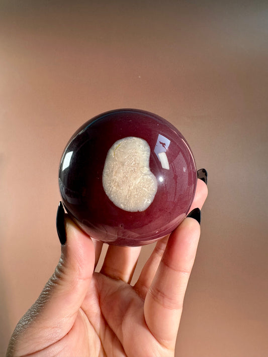 Mookaite Jasper Sphere – Option  D