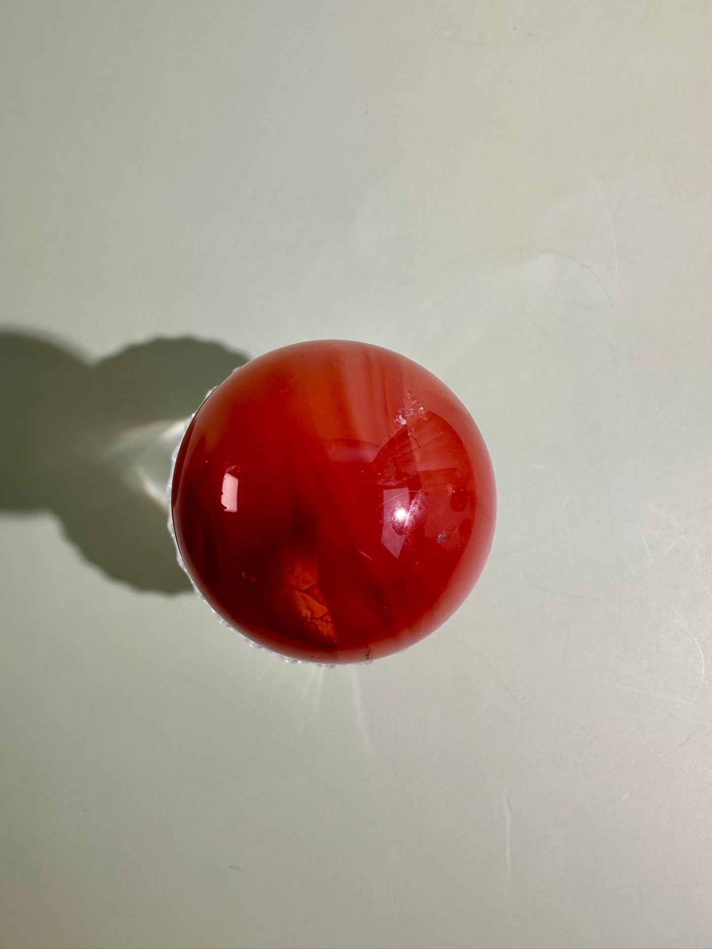 Carnelian Sphere – Option D | Empowerment, Abundance & Confidence Crystal