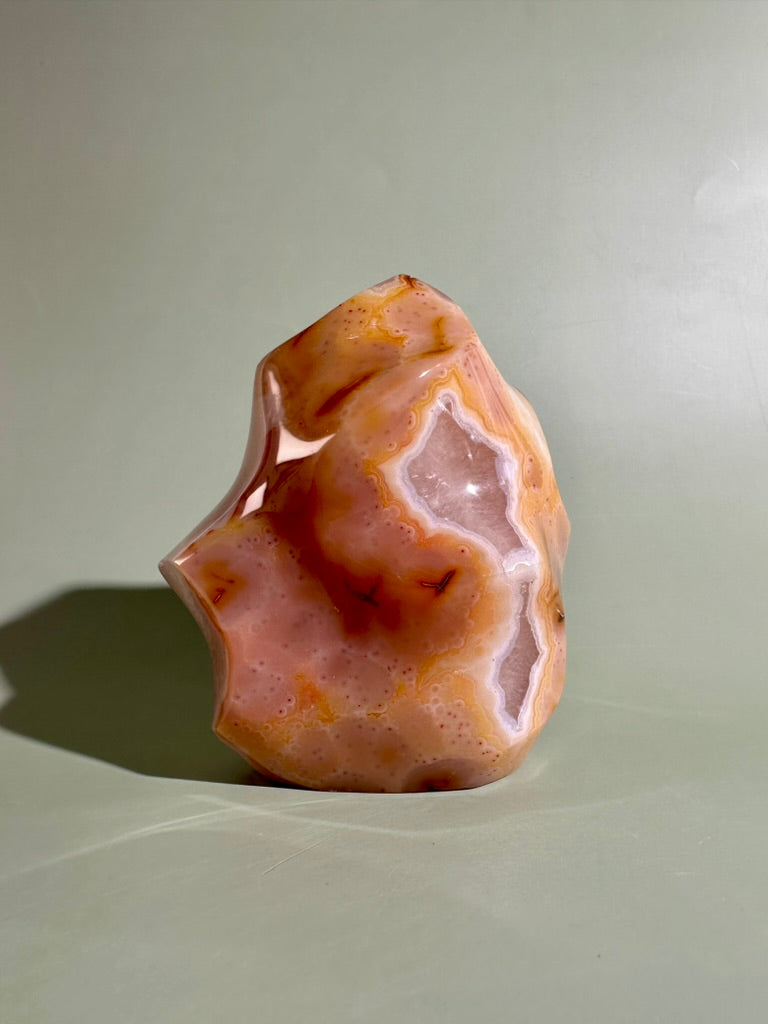Carnelian Flame – Option I | Collector Statement Crystal, Strength & Transformation