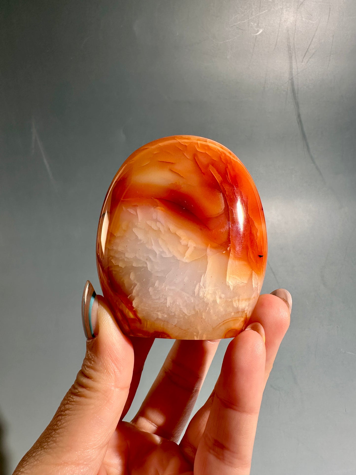 Carnelian Standing Freeform – Option F | Collector Crystal, Passion & Courage Energy