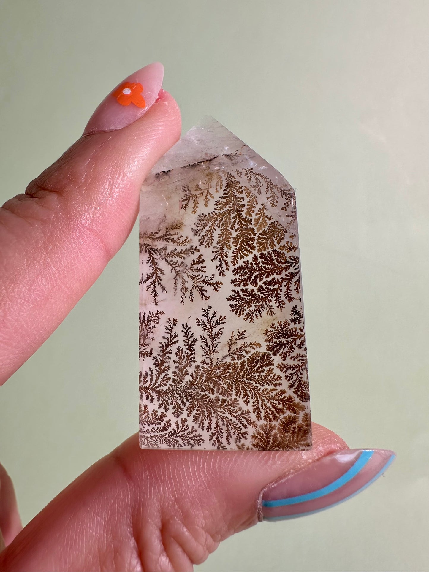 Dendritic Quartz Tower – Option B | Abundance & Harmony Energy