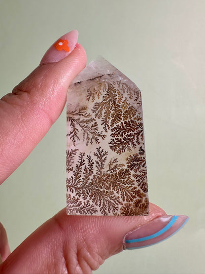 Dendritic Quartz Tower – Option B | Abundance & Harmony Energy