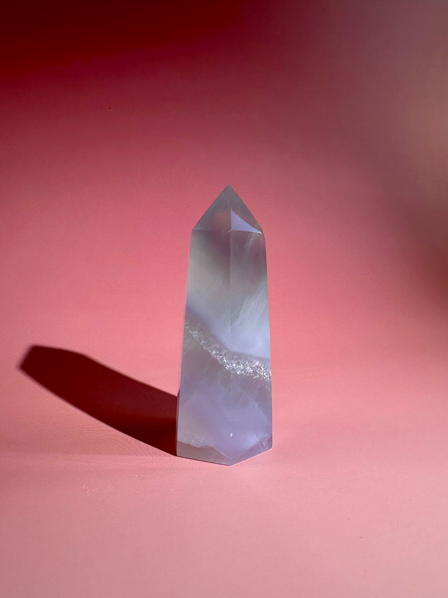 Lavender Green Fluorite Tower – Option A
