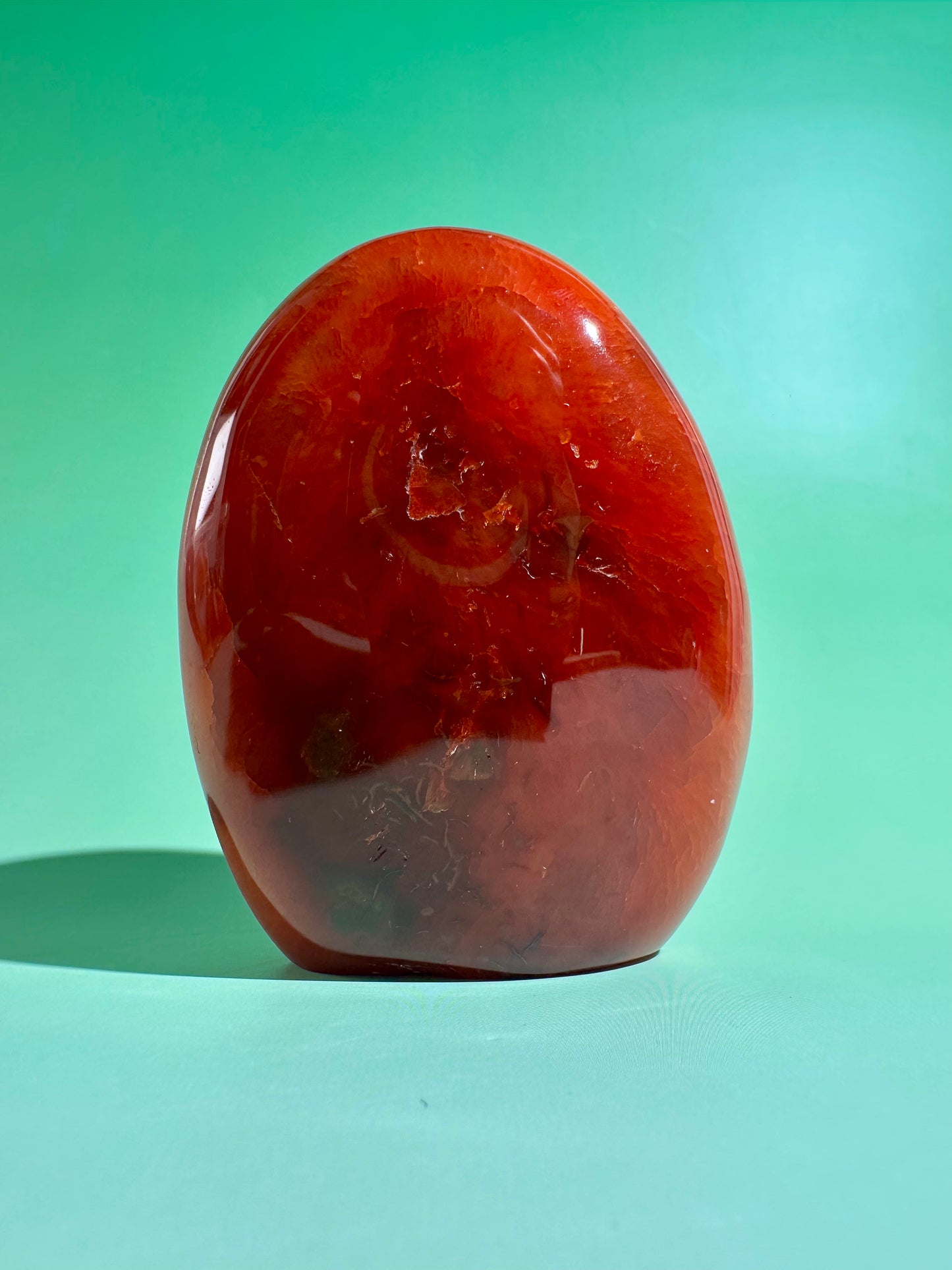 Carnelian Standing Freeform – Option G | Success, Motivation & Empowerment Crystal