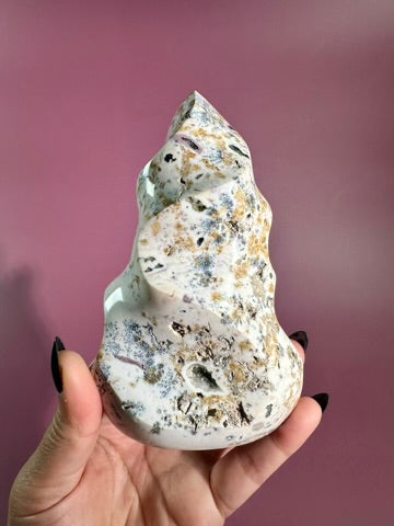 Dendritic Opal Flame