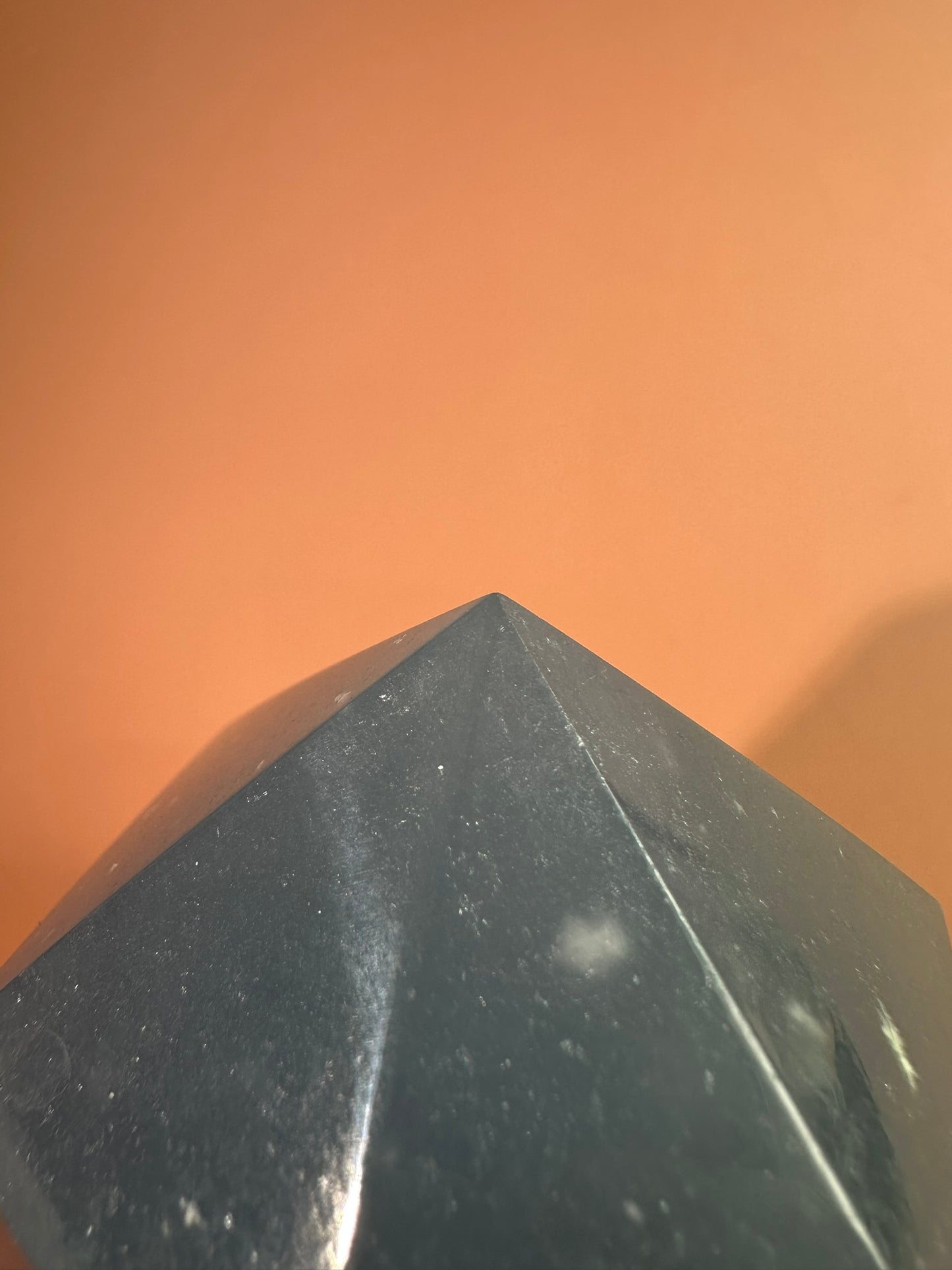 Large Peruvian Snowflake Angelite Tower - D