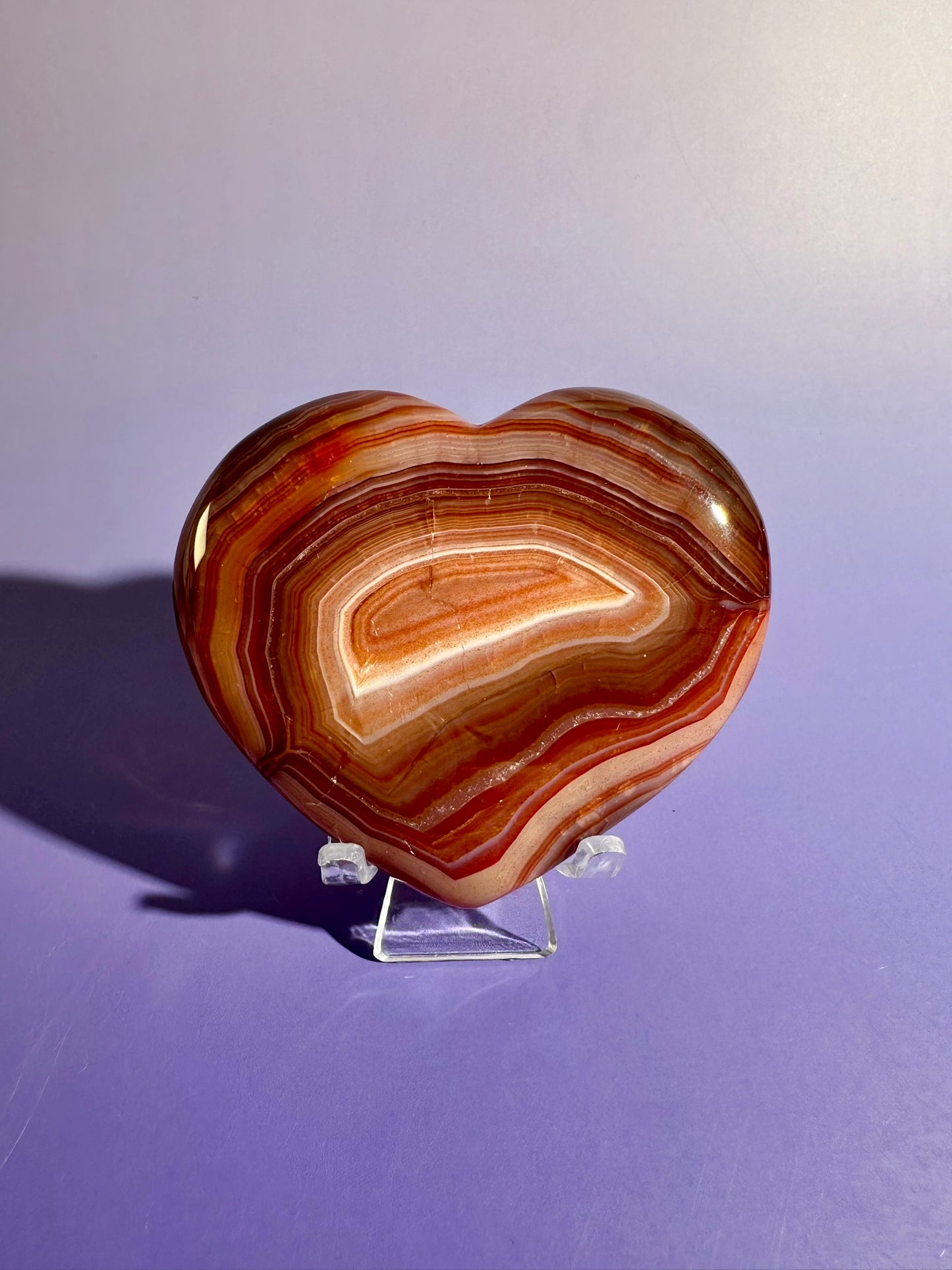 Carnelian Heart – Option E | Motivation, Joy & Positive Transformation
