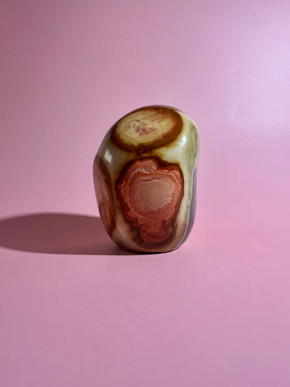 Polychrome Jasper Standing Freeform Option L | One-of-a-Kind Grounding Crystal