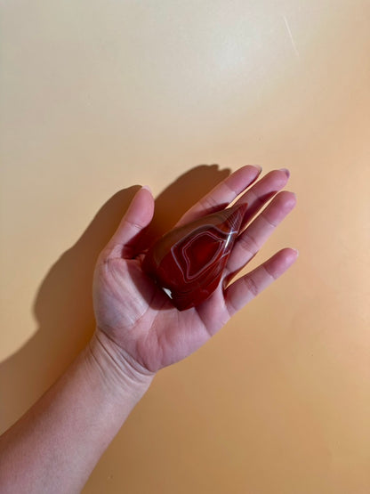 Carnelian Flame Option N | One-of-a-Kind Courage & Vitality Crystal