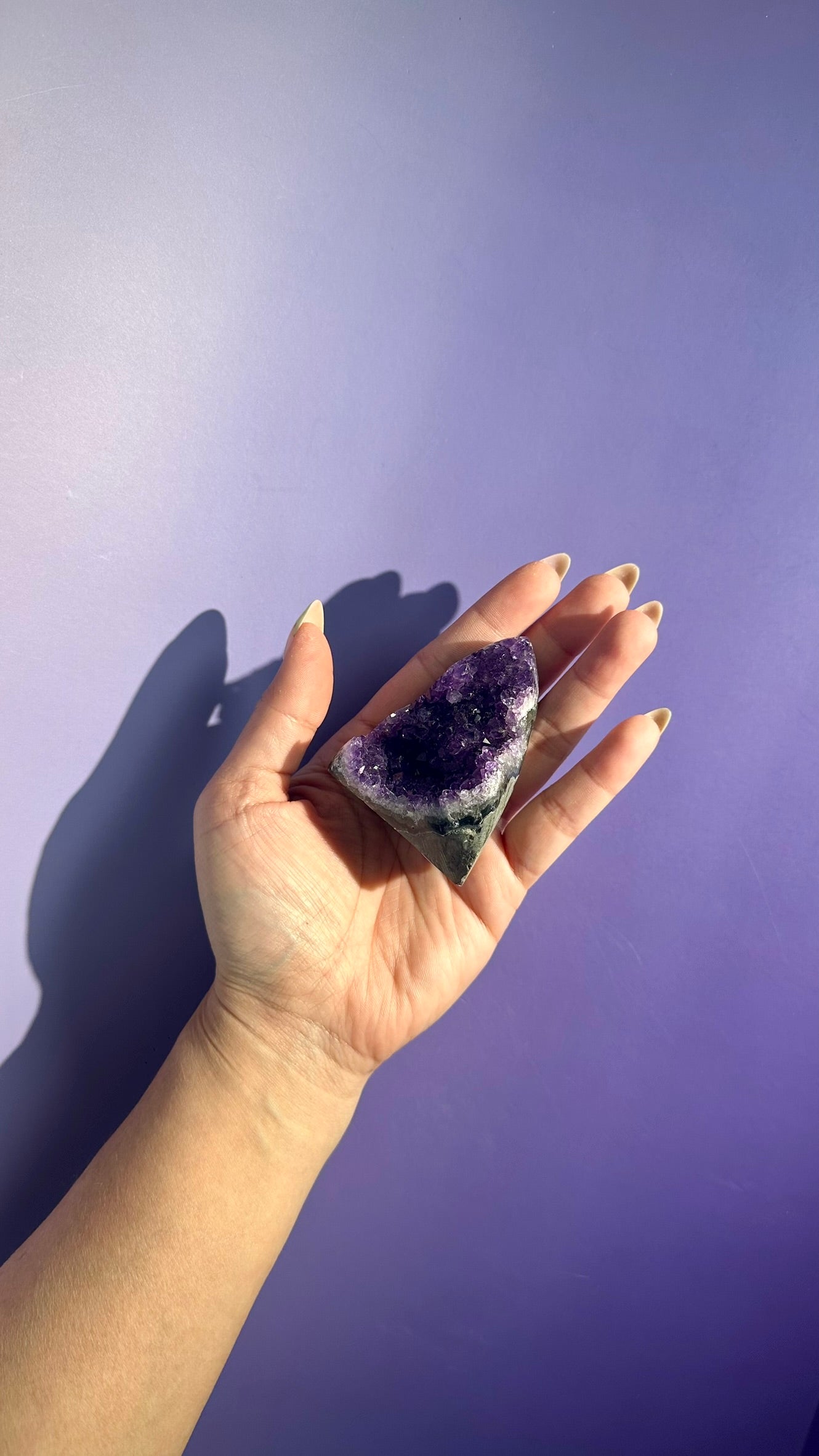 Small Uruguayan Amethyst Cut Base – Option E