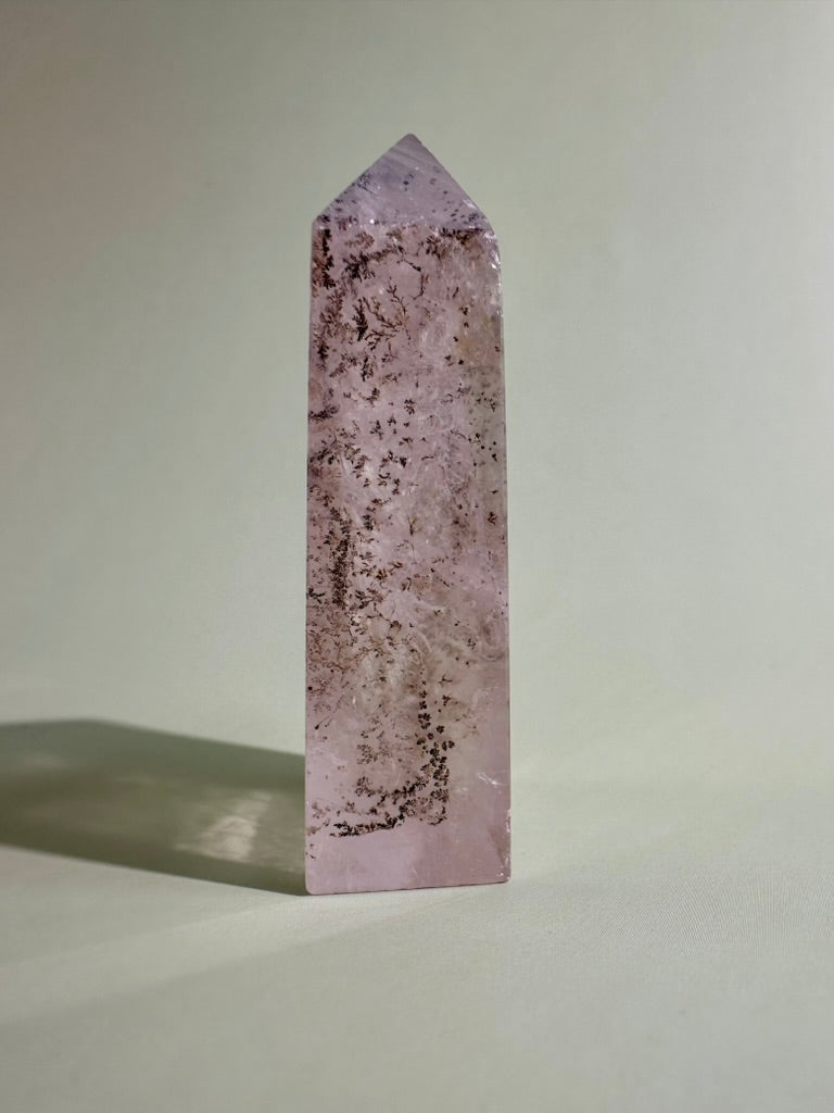 Dendritic Quartz Tower – Option N | One-of-a-Kind Collector Specimen & Growth Energy