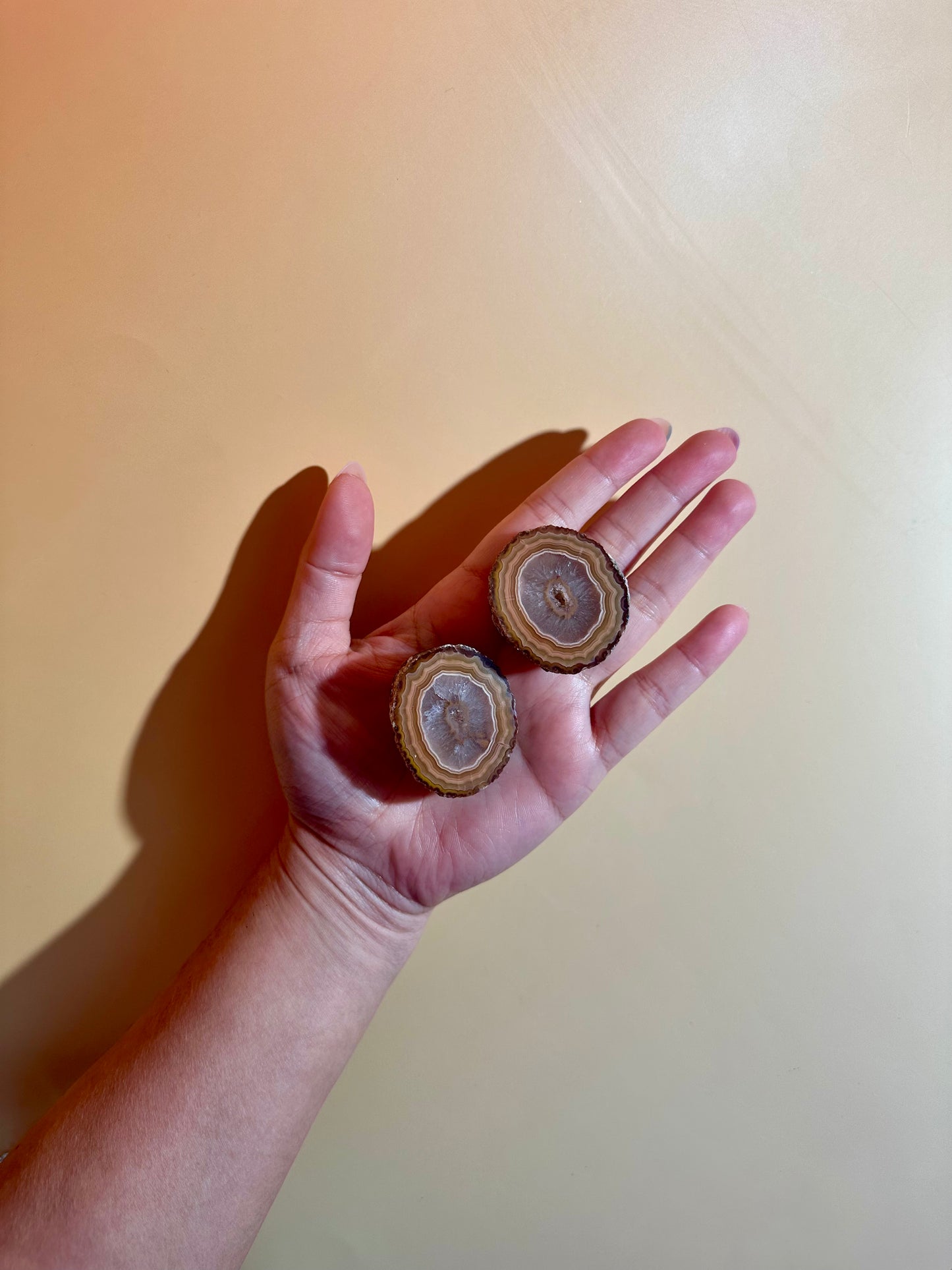 Zhanguo Agate Pair Option G | One-of-a-Kind Matching Agate Display Pair