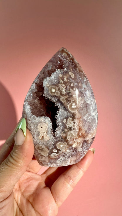 Pink Amethyst Flame – Option E