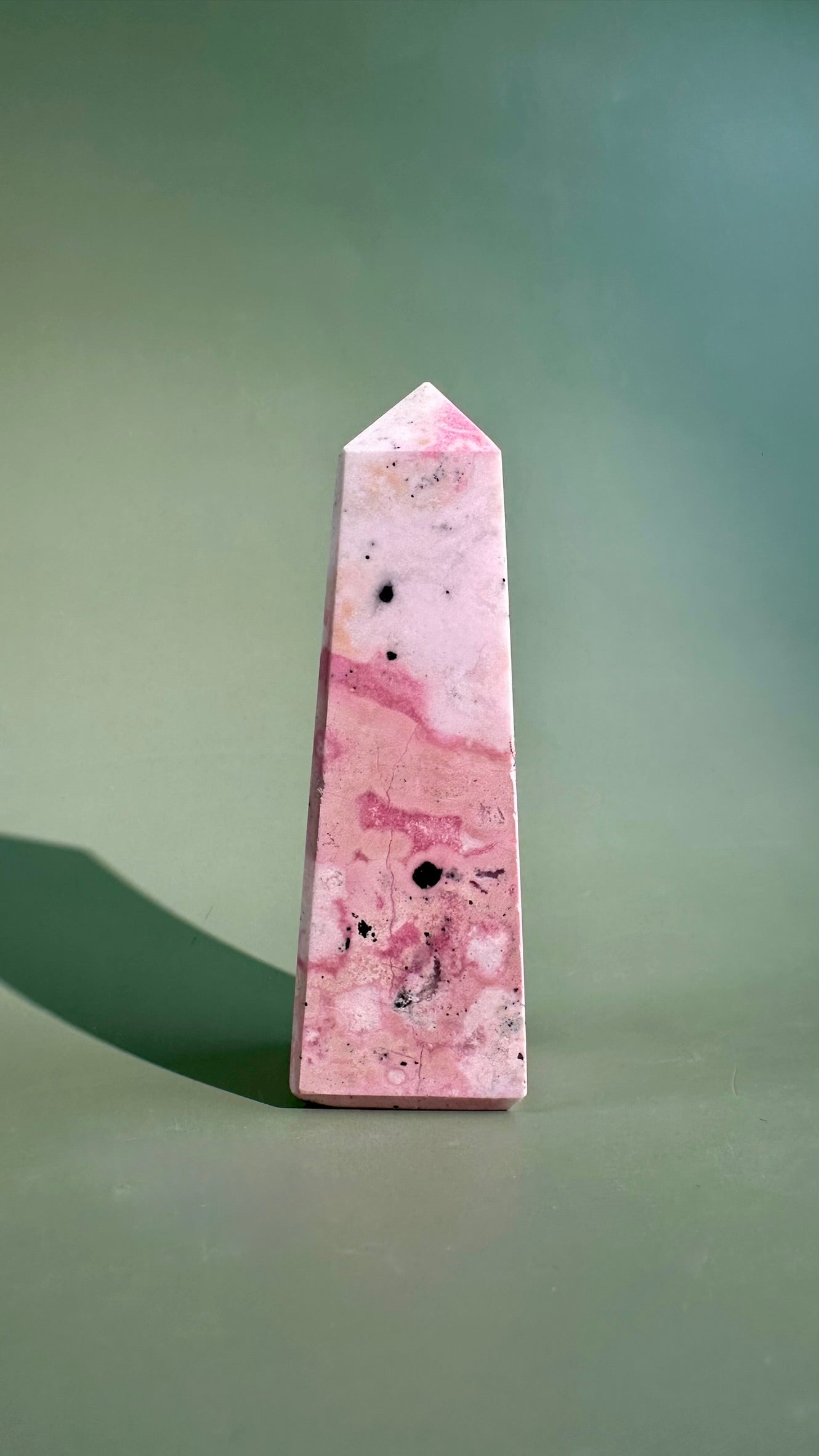 Peruvian Rhodonite Tower – Option C