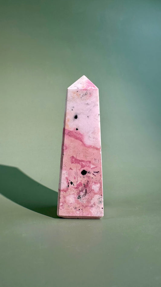 Peruvian Rhodonite Tower – Option C