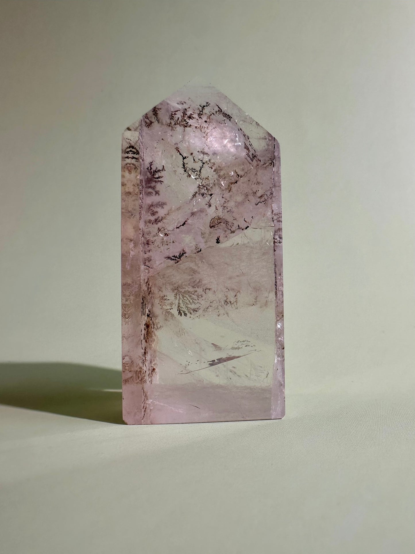 Dendritic Quartz Tower – Option N | One-of-a-Kind Collector Specimen & Growth Energy