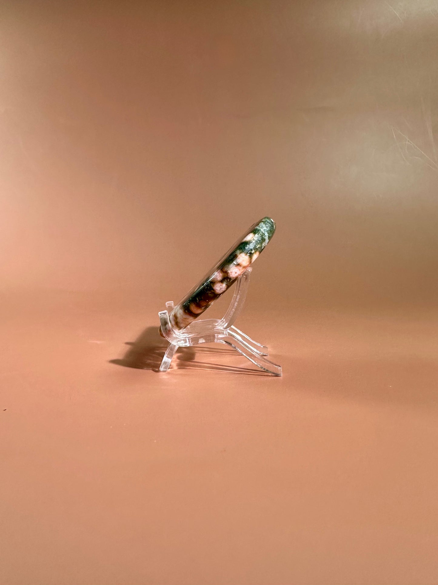 Ocean Jasper Heart Carving – C