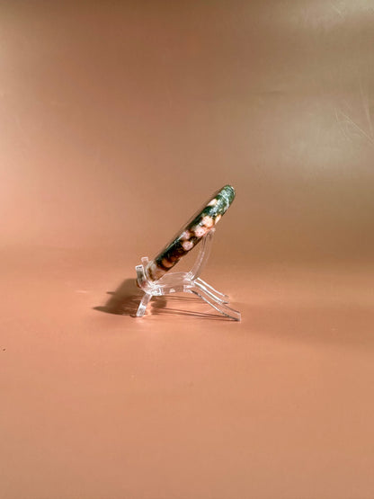 Ocean Jasper Heart Carving – C