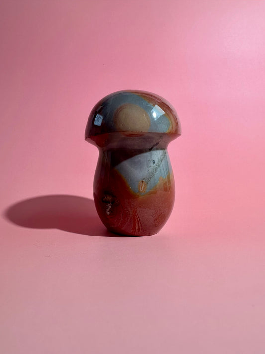 Polychrome Jasper Mushroom – Option D